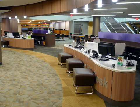 lower level reference desks